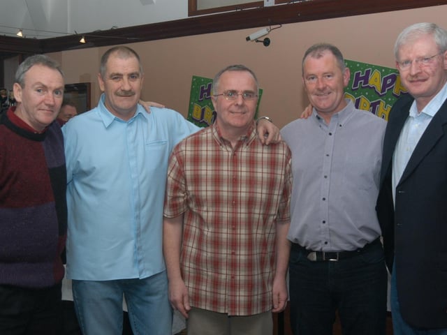 Parties and celebrations in November 2004: Raymond McCartney.
