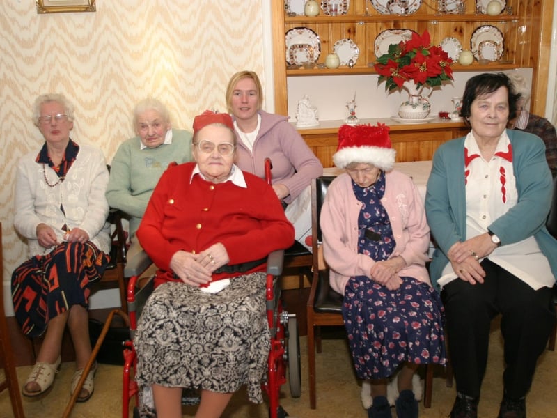 Christmas parties in Derry in December 2003.