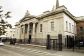 The courthouse at Bishop Street, Derry.