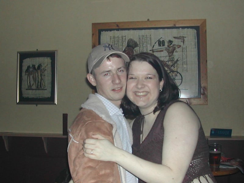A night out at Pepes back in February 2003.