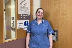 Lauryn McLaughlin, Staff Midwife at Altnagelvin Hospital.