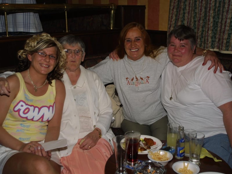 Parties and celebrations in Derry back in August 2004. Brenda Dalzell