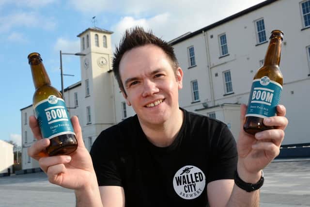 The Walled City Brewery owner, James Huey.