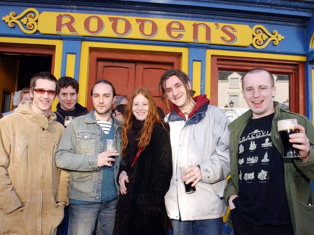 Buncrana St Patrick's Day in 2003:.