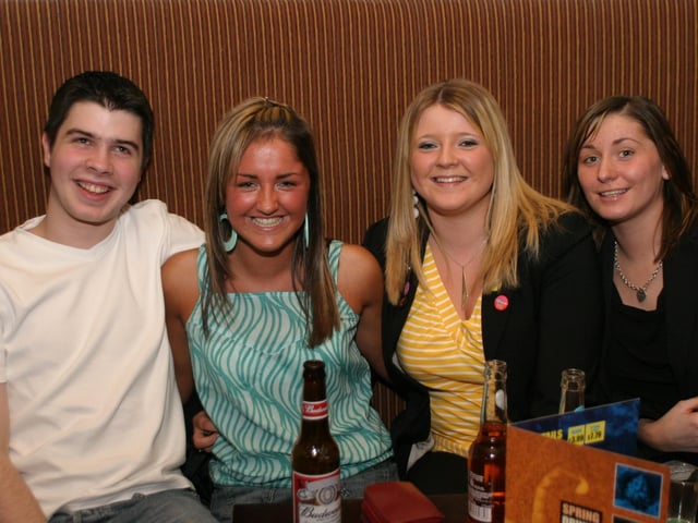 Party celebrations back in April 2004.