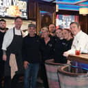 On Thursday evening, acclaimed comedy actor Joe Lo Truglio — best known for his role as Charles Boyle in Brooklyn Nine-Nine — paid a surprise visit to popular Derry restaurant The Bentley Bar.