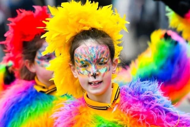 Young people from the Rainbow School of Dance are 'delighted' to be taking part in this year's Spring Carnival parade.