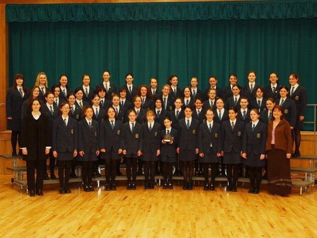 Thornhill College prizegiving ceremony in 2003
