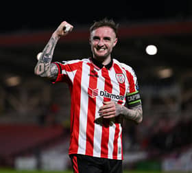 Carl Winchester is delighted to commit his future to Derry City. Photo by Ramsey Cardy/Sportsfile