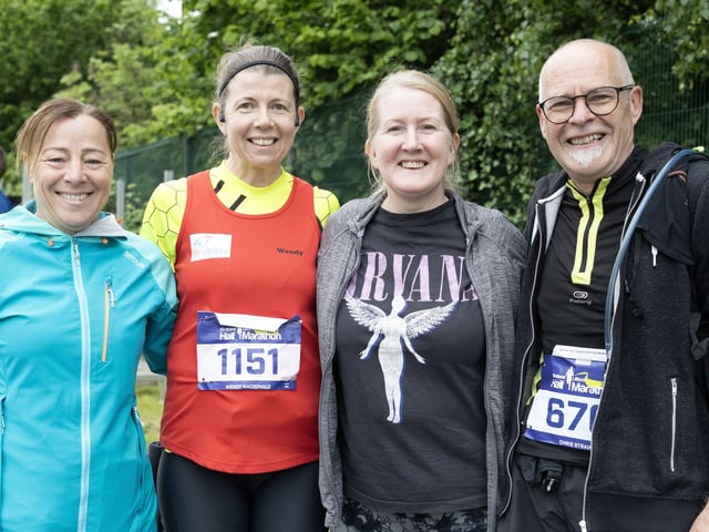 Happy t have completed the Half Marathon. (Photo: North West Newspix)