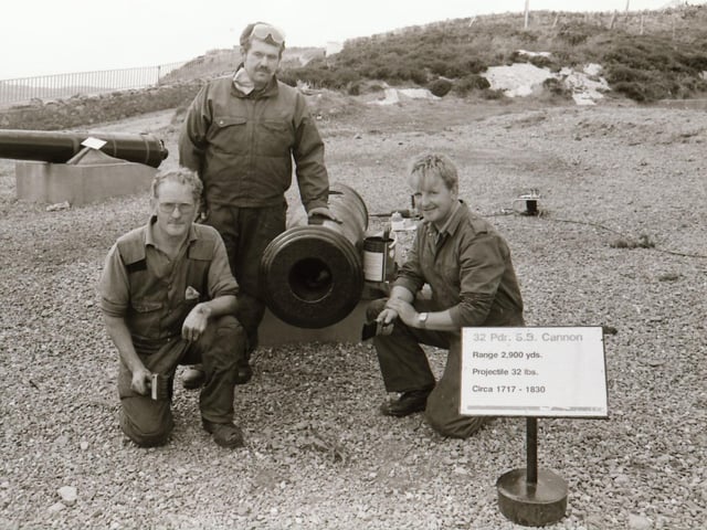 The reopening of Fort Dunree in 1995.