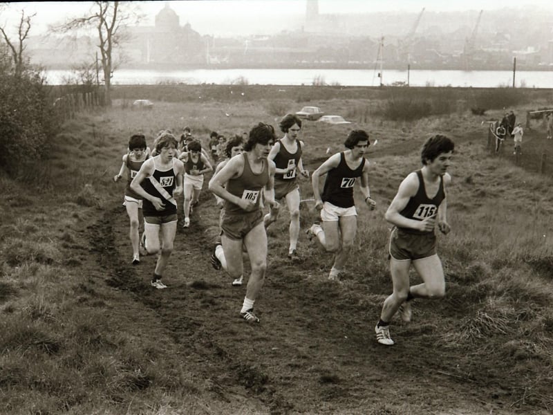 Young participants in the District Schools Championships at St Columb's Park in Derry.