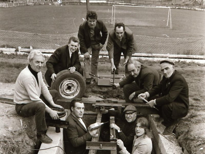 New Motor Hare being installed at the Brandywell stadium Greyhound Track.
