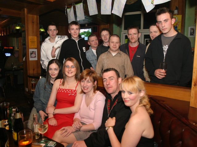 Party celebrations back in 2004: Lisa McAdams
