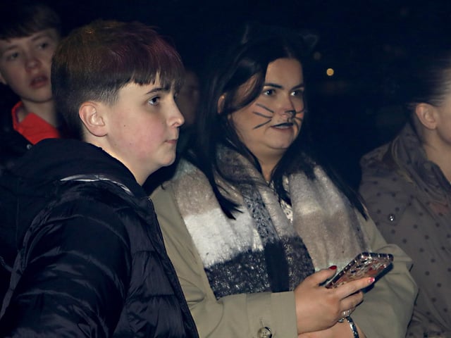 Awakening the Walled City Trail, celebrating the 40th anniversary of the Derry Halloween Festival. (Photo - Tom Heaney, nwpresspics)