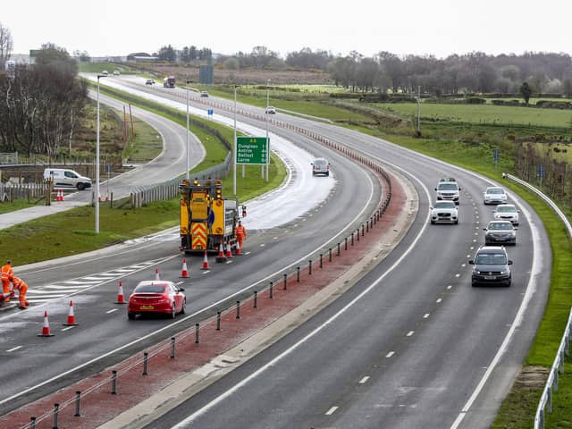 The A6 has now opened to traffic in both directions.