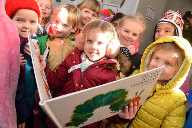 A flashback to 2016 and it shows story tales at Souter Lighthouse as part of World Book Day. Who do you recognise in this photo?