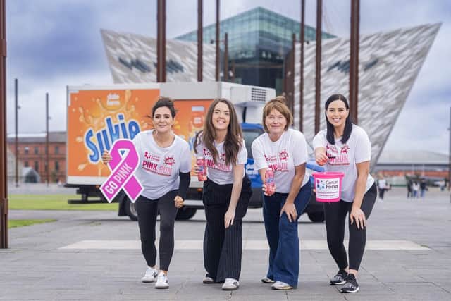 Joanne Jones, Clare Mawhinney, Sharon Campbell and Rebecca McKinney