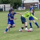 Foyle Cup action from the u-16 Trojans v. Wickow Youth League  game at Oakland Park, Derry  on Tuesday evening. (Photos: Jim McCafferty Photography)
