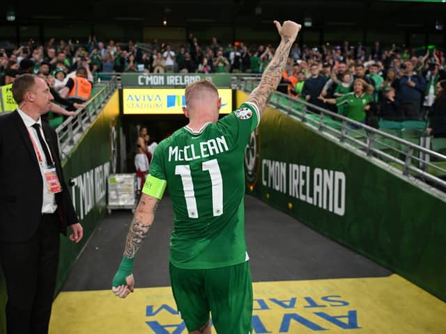 James McClean has announced his retirement from international football.