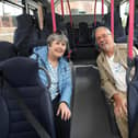 Charlie and Kay Kelpie pictured at Translink's Zero Emission Foyle Metro preview event held in Guildhall Square, Derry on Thursday May 25. (Photo - Tom Heaney, nwpresspics)