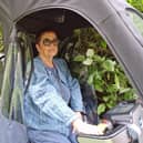 Shelly McAleer has warned that the overgrown vegetation is causing a hazard.