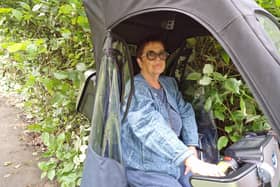 Shelly McAleer has warned that the overgrown vegetation is causing a hazard.