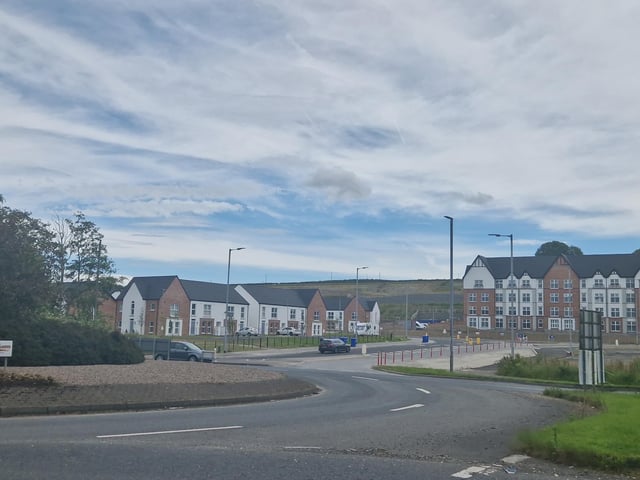 Over a dozen homes at the large new residential development on the Clooney Road off the Gransha Roundabout have now been either completed or are under construction.