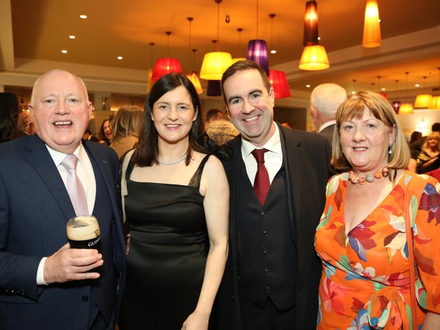 Martin McGettigan, Catherine Ardagh TD, Ronan McDermott and Marian Caffrey.