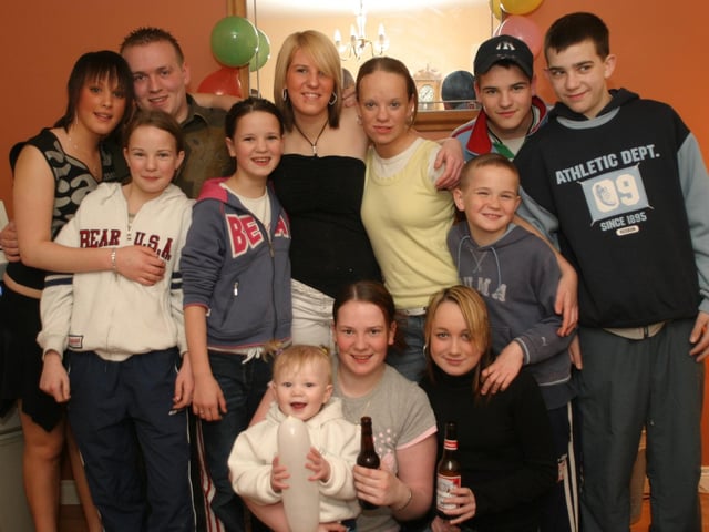 Derry people enjoying parties in 2004. Deborah Wade
