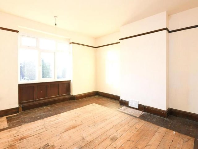 The Kirkby property has plenty of scope for an improvements project. Here is the dining room from another angle.