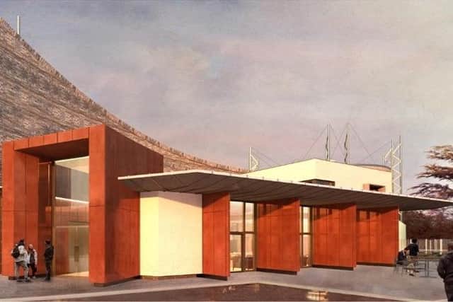 An artist's impression of the new museum which is die to open in July.