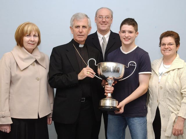 St Peter's annual school prizegiving in November 2003