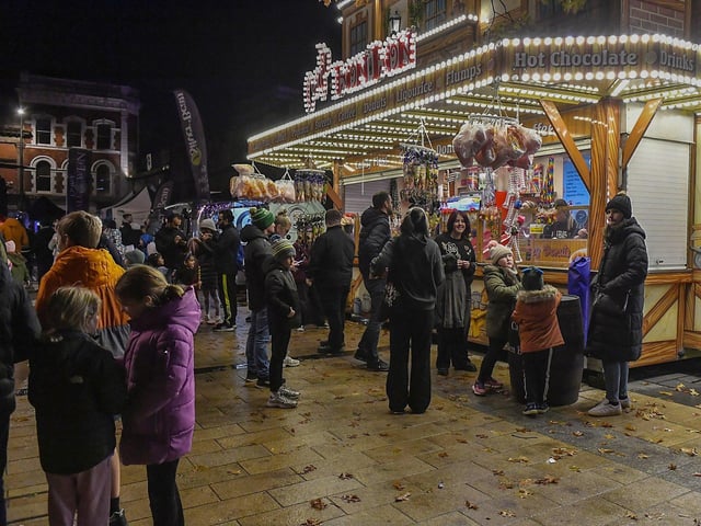 Revellers converge on Derry’s city centre on Tuesday evening for the opening of the 2025 Halloween festivities.  Photo: George Sweeney