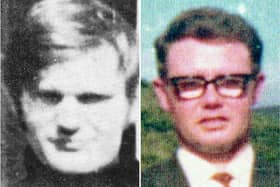 James Wray (left) and William McKinney. Bloody Sunday Trust.