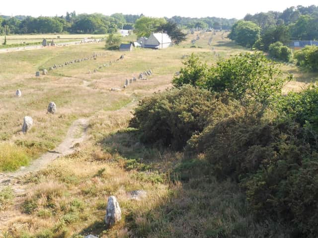 Standing stones at Carnac.