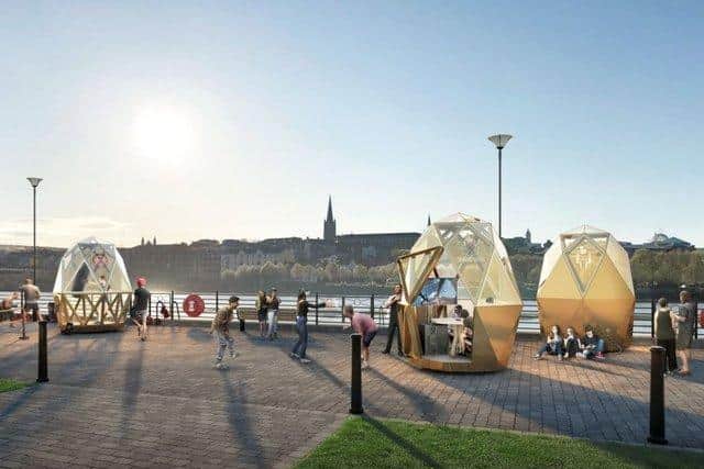The Foyle bubbles element of Our Future Foyle was scrapped.