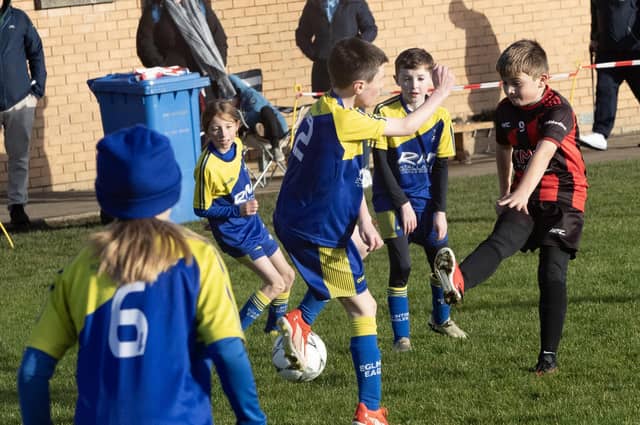 Action from Saturday's 2015s Sean O'Kane Memorial Cup between Eglinton Eagles and Phoenix at St. Joseph's Boys School.