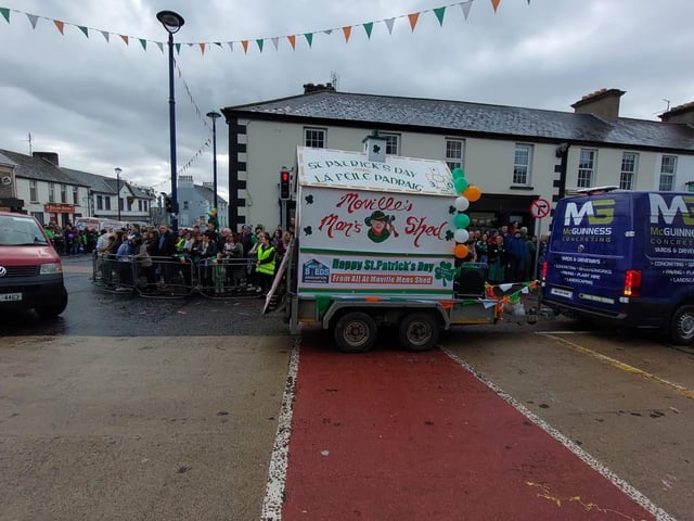 St Patrick's Day in Moville March 17, 2023.