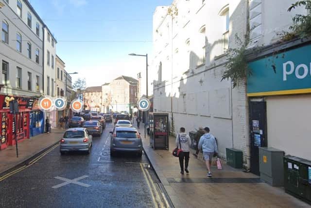 One of two locations on William Street where changes are proposed.