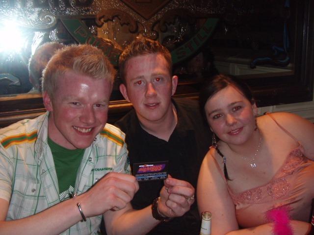 OLYMPUS DIGITAL CAMERA : A night out in bars across Derry in May 2005, including Café Roc, The Ice Warf, Strand Bar, The River Inn, Downey’s/Sugar, and The Metro.