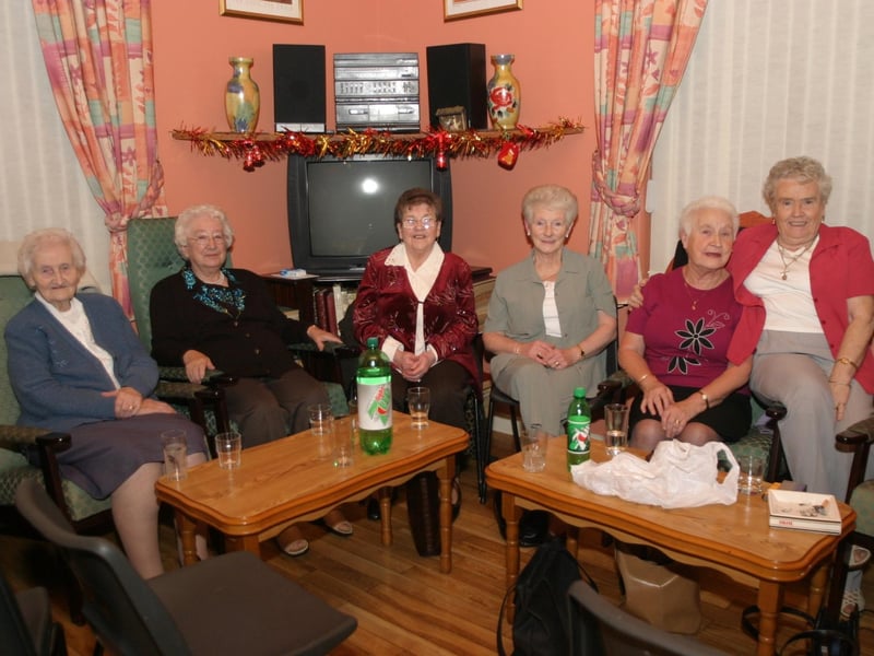 Christmas parties in Derry in December 2003.
