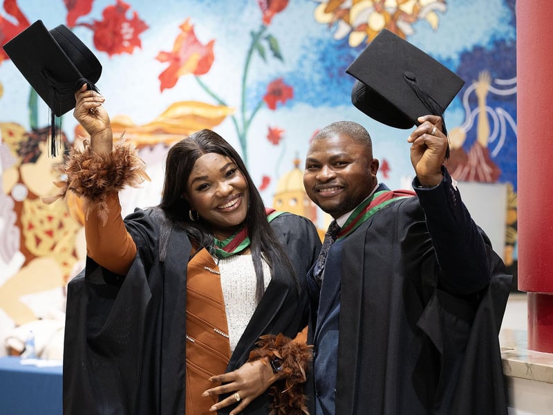 Ulster University Winter Graduations.  (Photo: Nigel McDowell / Ulster University)
