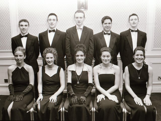 St Columb's College formal from back in 1995.