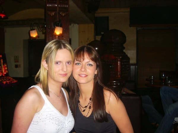 Revellers on a night out in Cafe Roc and Earth in December, 2005.