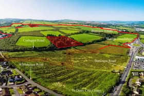 Of 19,000 properties across the North unable to proceed without NI Water investment and upgrades - 5,300 are in Derry & Strabane, including The Cashel, the massive Braidwater scheme on the Buncrana Road that will involve an investment of £450m and the construction of 2,500 new homes.