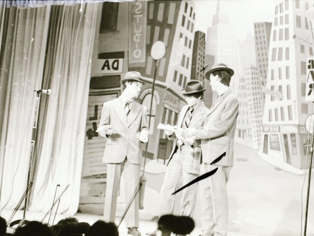 St Columb's College Musical Guys Dolls, from 1984.