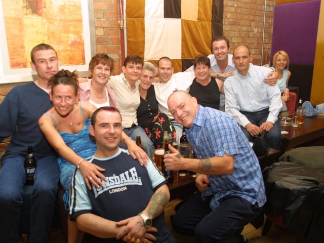 Angie Corrigan's 30th birthday party.