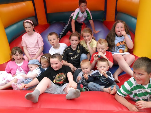 Party celebrations back in June 2004.