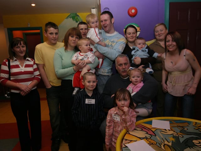Friends and family gather at Bananas to celebrate with Abbie on the occasion of her 2nd birthday 0007/JML : Parties and celebrations January 2006: Abbie Simpson.